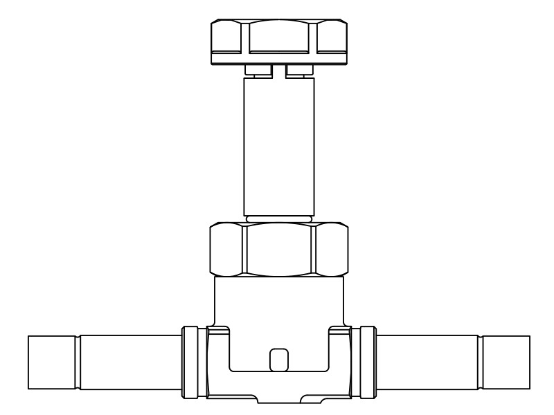 常閉電磁閥1038/4S,內(nèi)連焊接接頭,活塞先導式