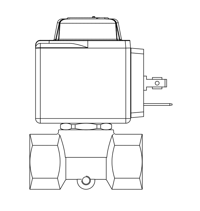 常閉工業(yè)用電磁閥1522/02A6,FPT內螺紋直接頭