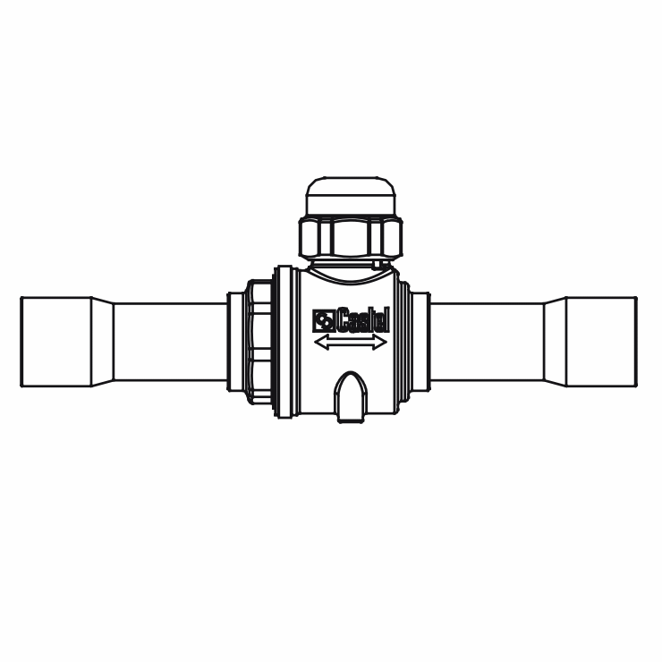 球閥6570/M18,ODS銅管內(nèi)連接焊接接頭